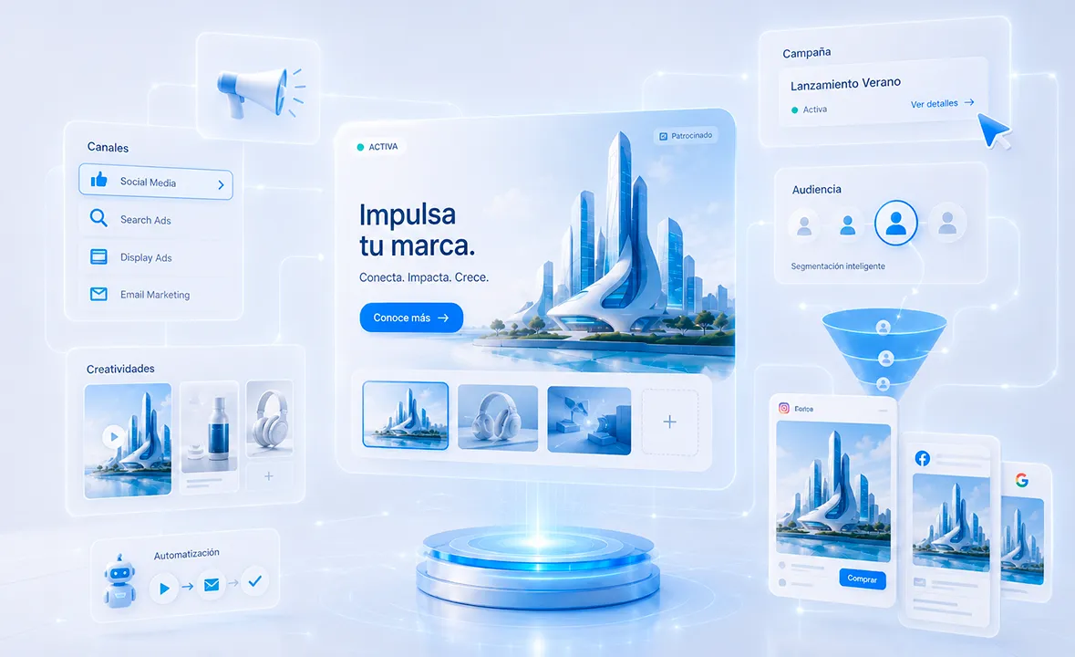 Panel de campaña personalizado según la etapa de la operación comercial
