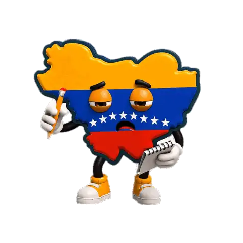 Mascota mapa de Venezuela