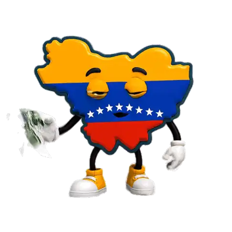 Mascota mapa de Venezuela